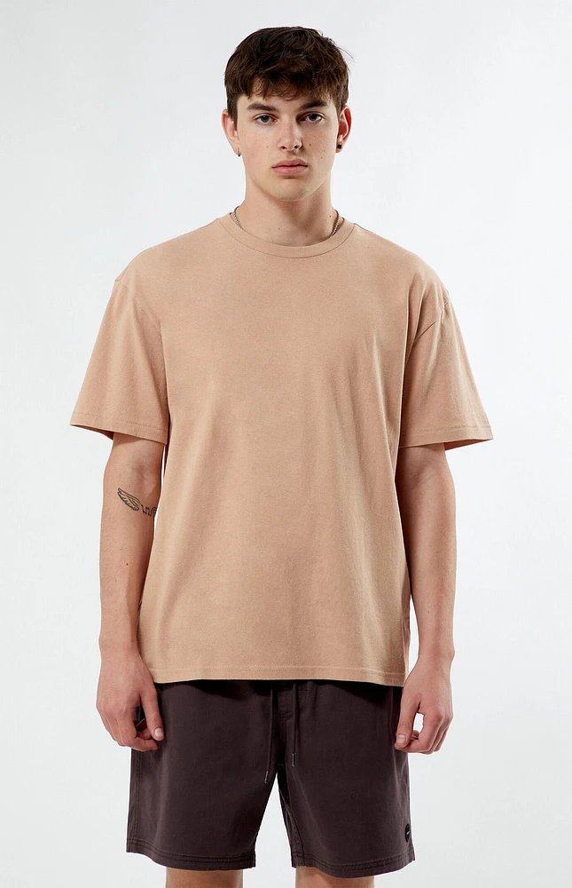 PS Basics Taupe Reece Regular T-Shirt