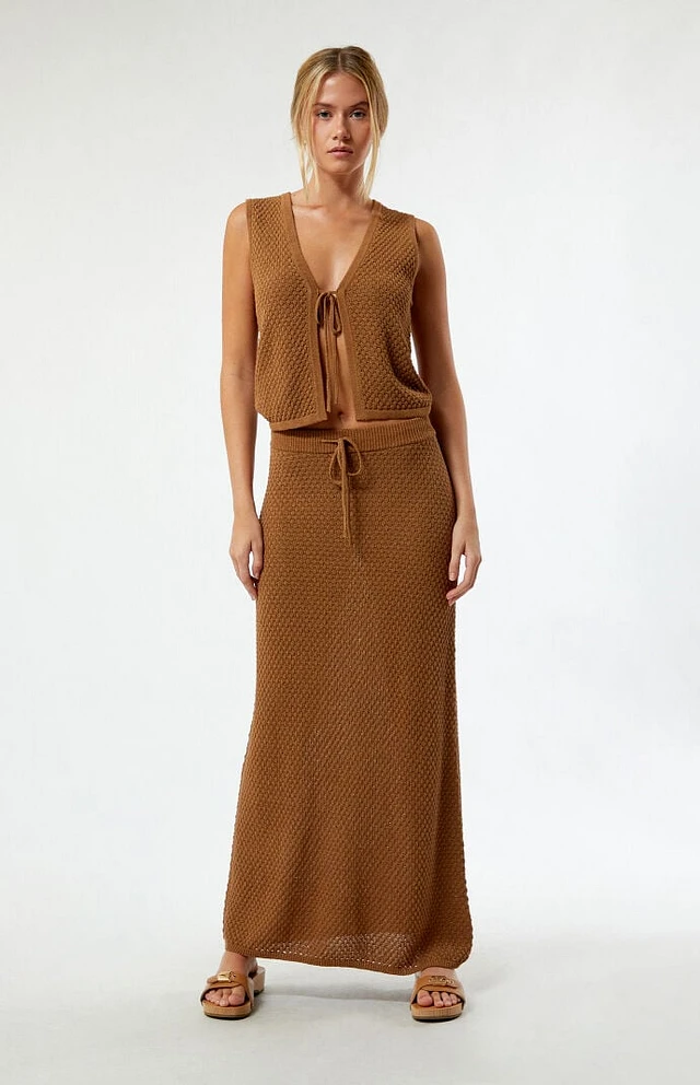 Rhythm Jossie Knit Maxi Skirt | Liberty Center