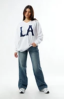 PS / LA Long Sleeve Oversized T-Shirt