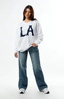 PS / LA Long Sleeve Oversized T-Shirt