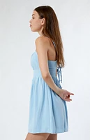 LA Hearts Open Back Mini Dress