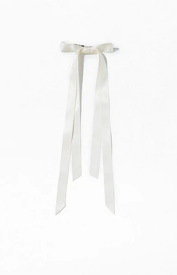 LA Hearts Double Ribbon Bow Clip