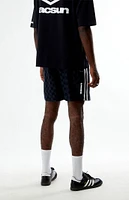 Umbro x PacSun Midnight Checkerboard Shorts