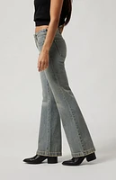 Pacsun Jade Low Rise Bootcut Jeans Light Indigo Tinted