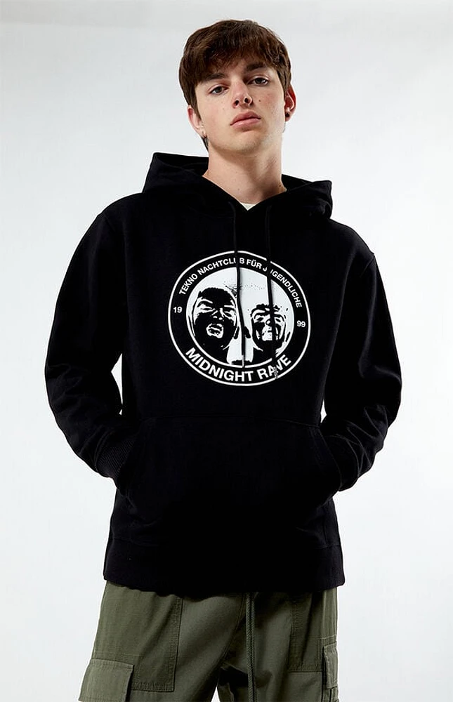 Midnight Rave Tekno Nachtclub Hoodie