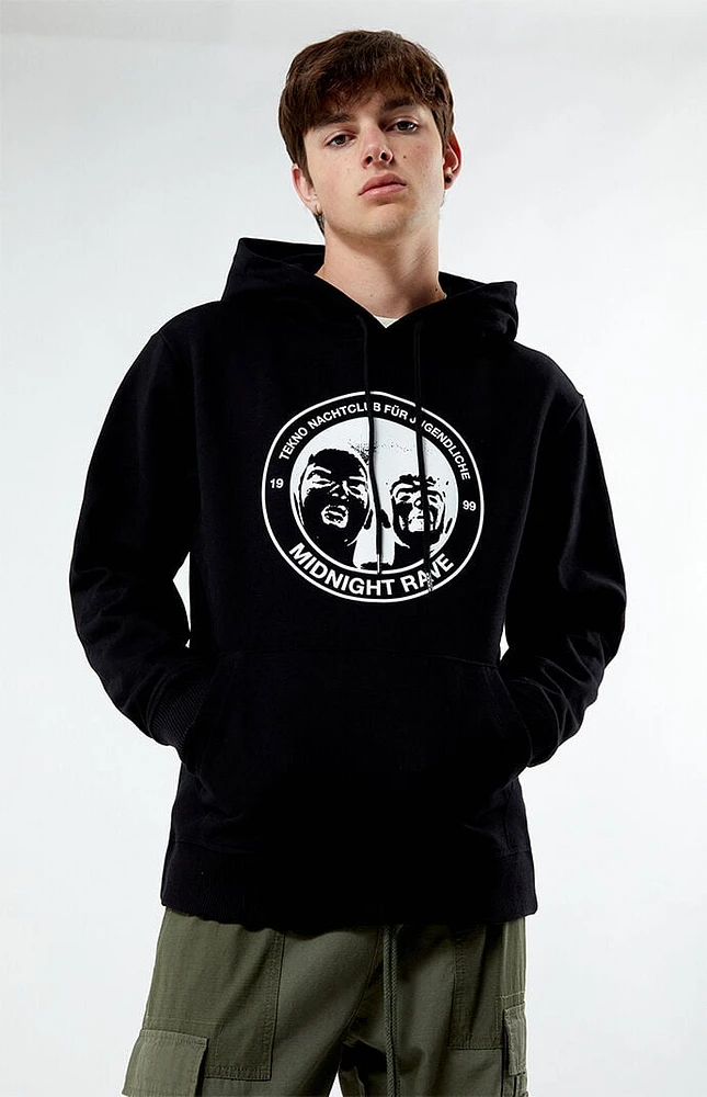 Midnight Rave Tekno Nachtclub Hoodie