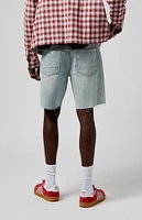 PacSun Light Indigo Cutoff Denim Shorts