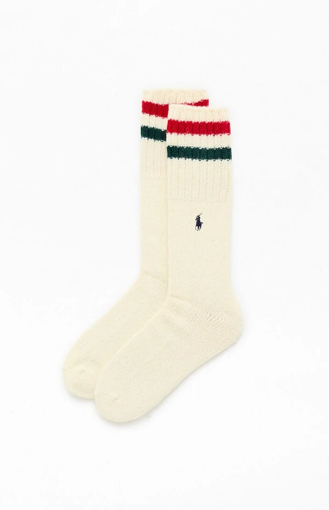 Polo Ralph Lauren Striped Boot Socks