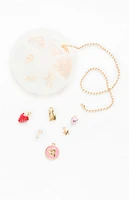 LA Hearts Gold DIY Cham Necklace & Bracelet Kit