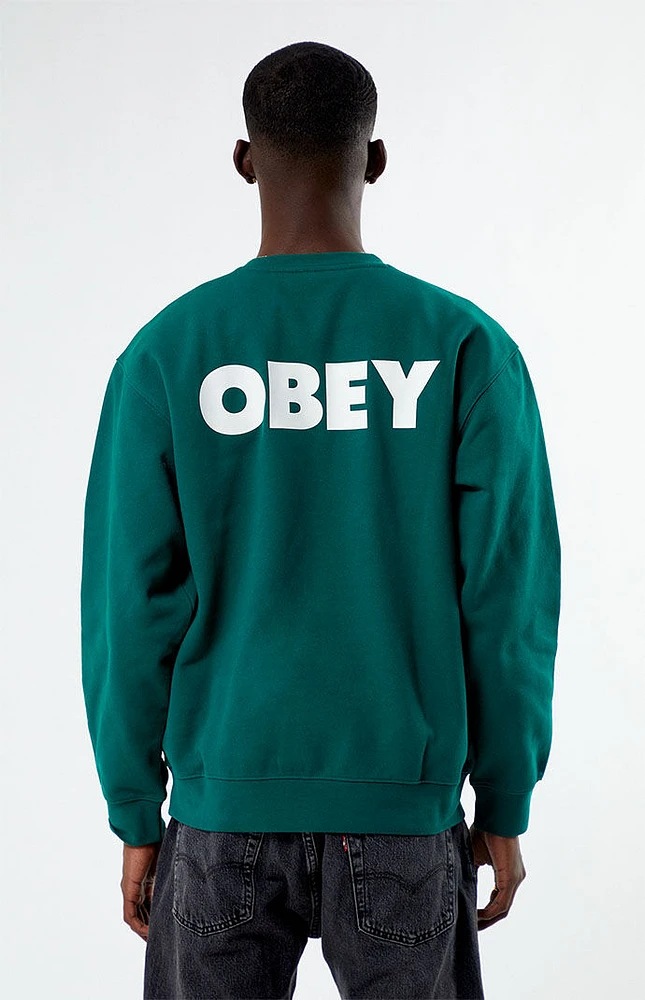 Obey Bold Premium Crew Neck Sweatshirt