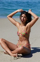 PacSun Eco Tropical Delayna Bralette Bikini Top