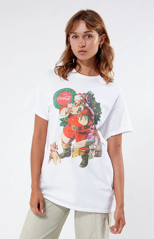 Junk Food Coca-Cola Santa T-Shirt