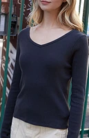 John Galt Josephine Long Sleeve Top