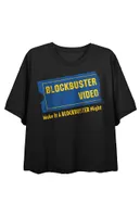 Blockbuster Video Logo Cropped T-Shirt