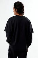 Pacsun Planet Double Layered Long Sleeve T-Shirt