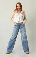 Pacsun Casey Asymmetrical Low Rise Baggy Jeans