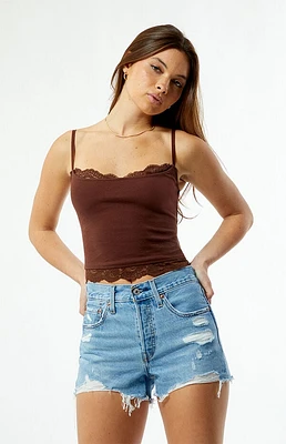 Levi's 501 Original Medium Indigo Denim Shorts