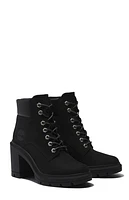Timberland Women's Black Allington Heights Mid Lace-Up Boots