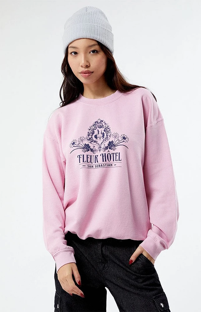 PS / LA Fleur Hotel Crew Neck Sweatshirt