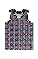WeSC America Inc Basketball Paradise Lost Scenery AOP Tank Top