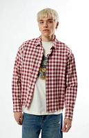 PacSun Plaid Long Sleeve Button Down Shirt
