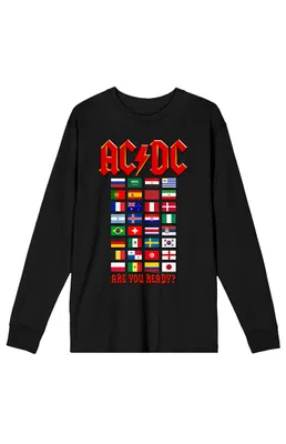 AC/DC Are You Ready World Long Sleeve T-Shirt