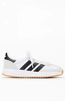 adidas Kids White & Black Run 70s 2.0 Shoes