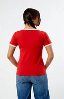 Wrangler x PacSun Slim Ringer T-Shirt