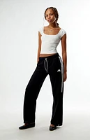adidas Black Tiro Q2 Wide Leg Track Pants