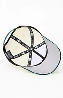 New Era Hunter Green NY & LA 9FORTY Snapback Hat