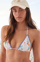 Roxy North Shore Reversible Triangle Bikini Top