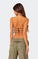 Edikted Fey Bungee Strap Open Back Top