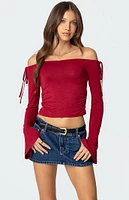 Edikted Keaghan Off Shoulder Top