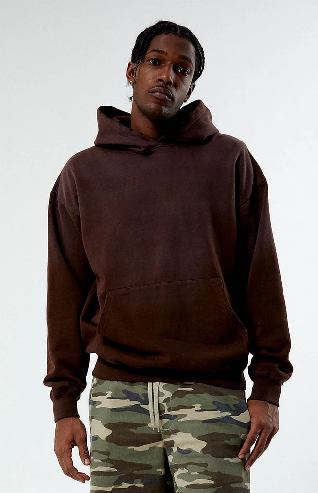 PacSun Brown Potassium Vintage Wash Hoodie