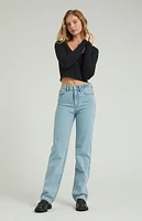 PacSun Light Indigo '90s Boyfriend Jeans