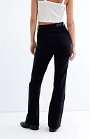 PacSun Stretch Black High Waisted Bootcut Jeans