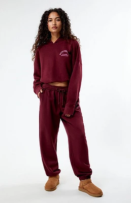PacSun Pacific Sunwear Arch Bubble Cropped Hoodie