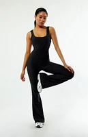 FABLETICS Active HeatherFlex Kick Flare Jumpsuit