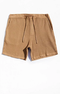Pacsun Brown Woven Knit Shorts