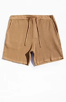 Pacsun Brown Woven Knit Shorts