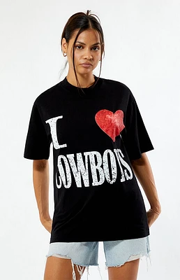 Diamond Cross Ranch I Heart Cowboys T-Shirt