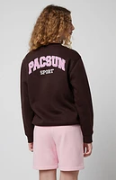 Pacsun Kids Pink Logo Sweat Shorts
