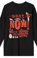 Willy Wonka and the Chocolate Factory Long Sleeve T-Shirt