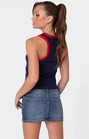 Edikted London Girl Contrast Tank Top