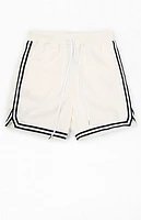 Mitchell & Ness Cream Gameday Mesh Shorts