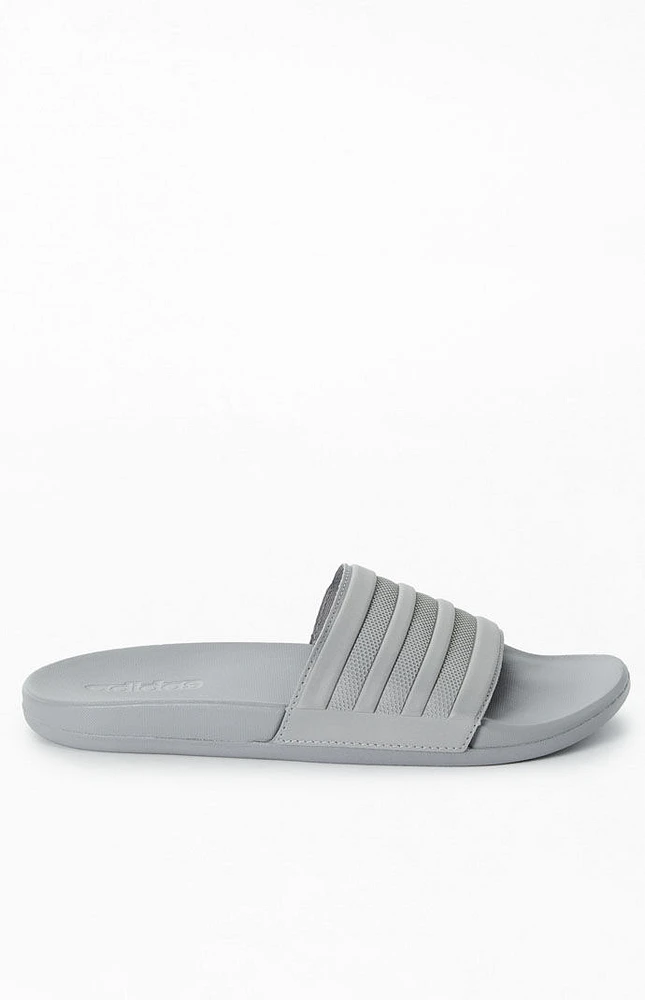 adidas Gray Adilette Slide Sandals