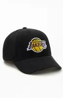 47 Brand Kids Black LA Lakers Velcro Back Hat