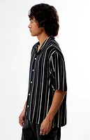 Pacsun Striped Oversized Camp Shirt