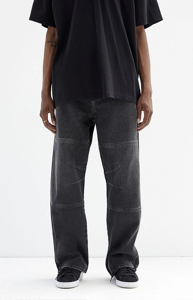 PacSun Black Wash Baggy Jeans
