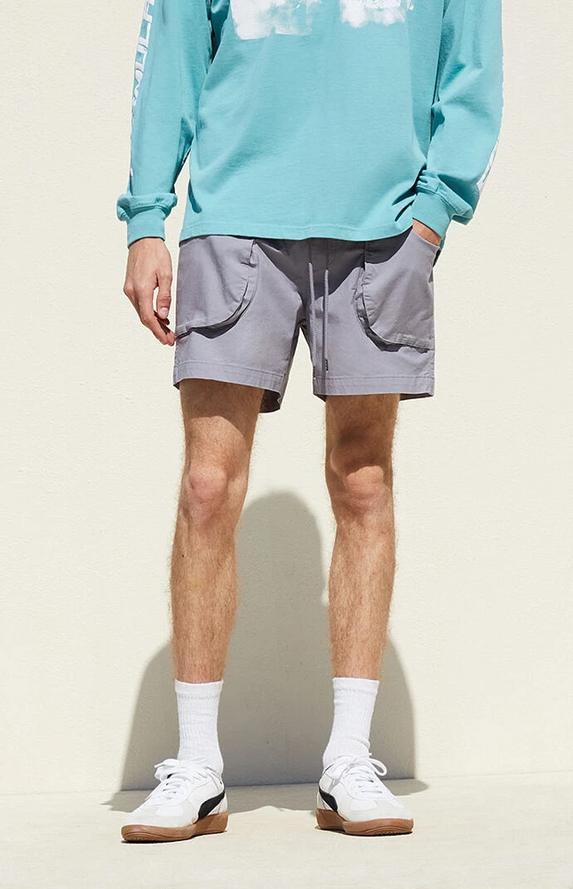 PacSun Gray Volley Shorts